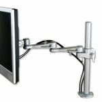 Huntoffice LCD Desktop 2-Way Monitor Arm