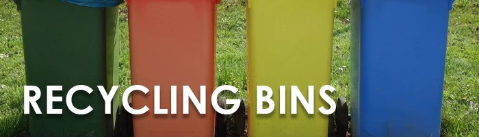 Recycling Bins at Huntoffice 