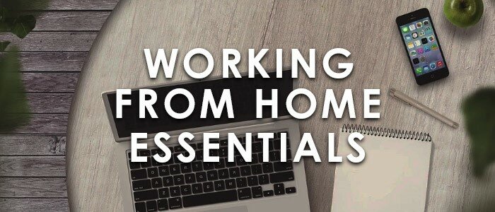 Working from home essentials at huntoffice.ie