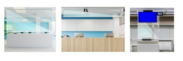 Screen Dividers at Huntoffice.ie and Huntoffice Interiors